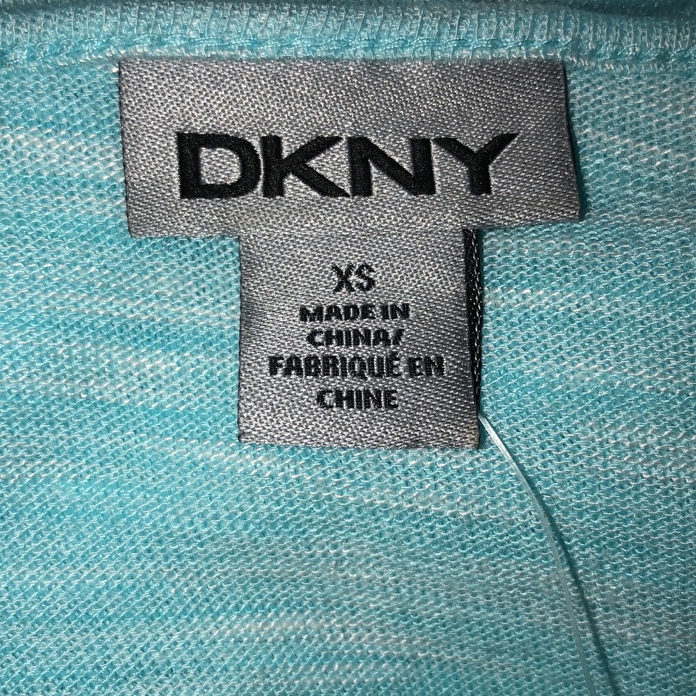DKNY Blue Top. XS - Picture 5 of 6